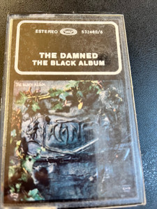 DAMNED- "The Black Album" -1980 vintage cassette