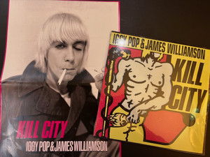 IGGY POP- KILL CITY- RESTORED, RE-MIXED & REMASTERED - Black