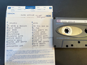 SCOTT MORGAN/ROCK ACTION- ARCHIVAL CASSETTE
