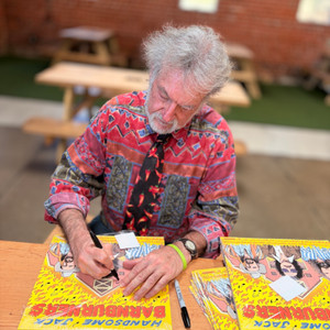 HANDSOME JACK -BARNBURNERS-BILL STOUT AUTOGRAPHED COVER- ltd ed of 50