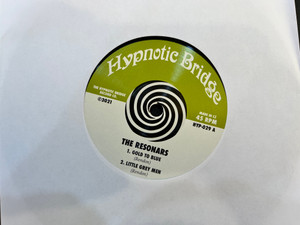 RESONARS- Gold To Blue &Little Grey Men(rural pop-psych glory of Younger Than Yesterday-era Byrds) 7"