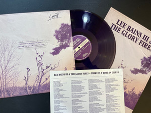 BAINS, LEE-There is a Bomb in Gilead -AUTOGRAPHED, PURPLE VINYL and poster 
