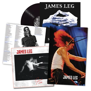 JAMES LEG -PREORDER!  AUTOGRAPHED SET W. POSTER,NEW INSERT W. PHOTOS & LYRICS-Solitary Pleasure  (BLACK DIAMOND HEAVIES )