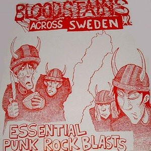 BLOODSTAINS ACROSS SWEDEN -The Viking Region- 18 Essential Punk Rock Blasts 1978 - 1980 COMP CD
