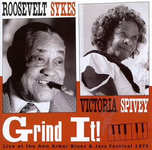 ROOSEVELT SYKES / VICTORIA SPIVEY - Grind It (booklet W liners and rare photos- Detroit blues)CD