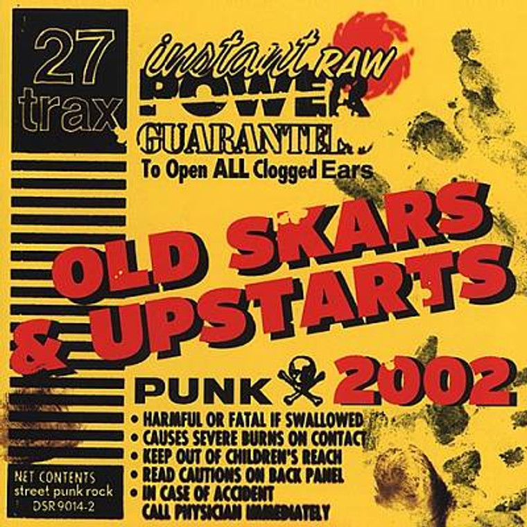 OLD SKARS & UPSTARTS  2002 (SKATEPUNK COMPILED BY DUANE PETERS) Comp CD
