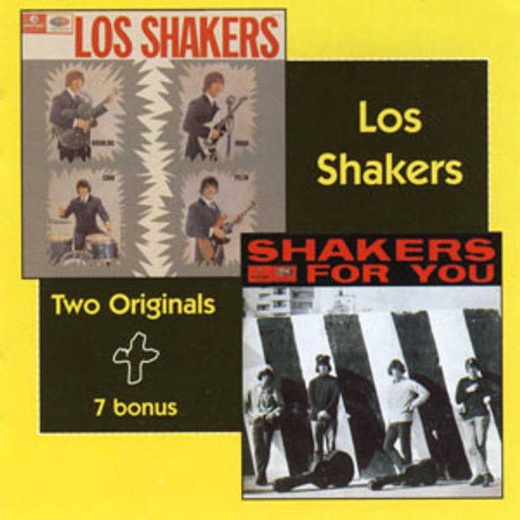 SHAKERS, LOS-  And Shakers for You (TWo Originals + 7 BONUS TRACKS  68/71 Uruguayan Rock)  CD