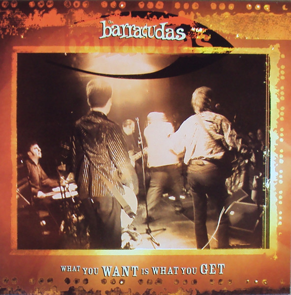 BARRACUDAS  -WHAT YOU WANT IS WHAT YOU GET  (W Chris Wilson of the FLAMIN GROOVIES) 7"