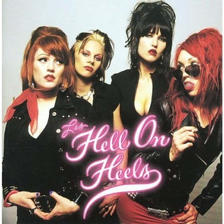HELL ON HEELS - ST (girl  glam punk! ) LAST COPIES OF BOMP RELEASE-CD