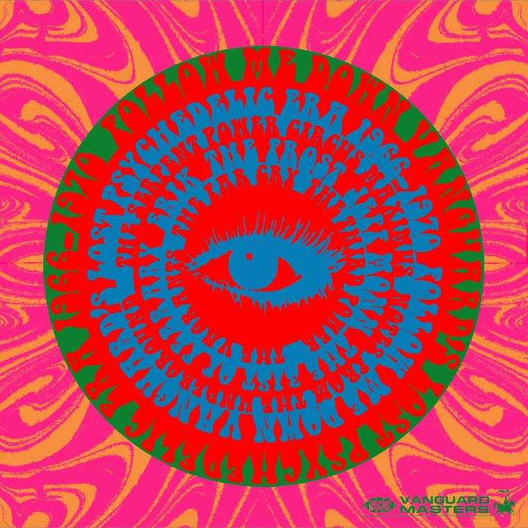 FOLLOW ME DOWN  - VANGUARD'S LOST PSYCHEDELIC Era- 66-70-   COMP CD