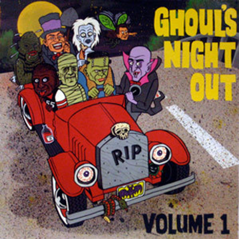 GHOULS NIGHT OUT Vol 1  - Killer Halloween Rockers For Your Thrilling Pleasure-  COMP CD