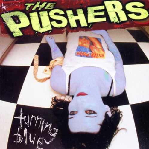 PUSHERS - Turning Blue- LAST COPIES of OC street punk skate classic!  LP