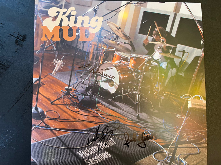 KING MUD- AUTOGRAPHED (VAN  from the BLACK DIAMOND HEAVIES / FREDDY J IV from LEFT LANE CRUISER / PARKER of RADIO MOSCOW)