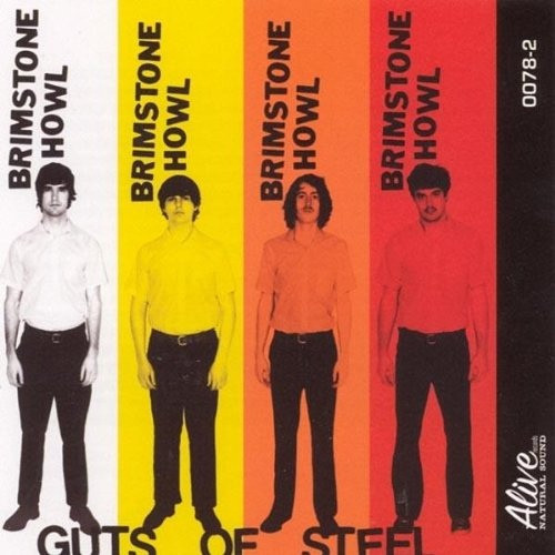 BRIMSTONE HOWL- Guts Of Steel - BENT CORNER BARGAIN!  (60's influenced garage produced by DAN OF THE BLACK KEYS!)LP