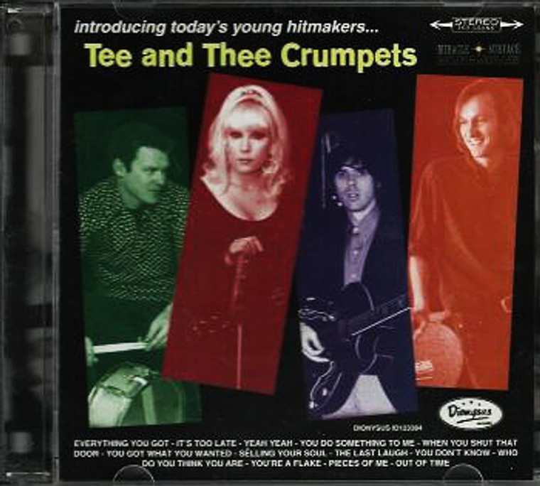 TEE AND THEE CRUMPETS  - Introducing Today's Young Hitmakers   CD
