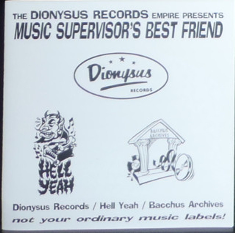 MUSIC SUPERVISOR'S BEST FRIEND   - VA  1998  COMP CD