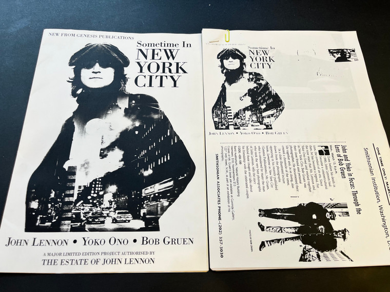  Sometime in New York City- JOHN LENNON/YOKO/BOB GRUEN promo pack- 