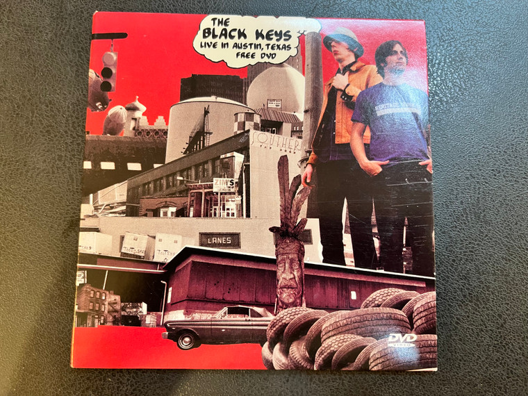 BLACK KEYS- PROMO CD of Rubber Factory featuring the "Live in Austin, Texas" bonus DVD -CD