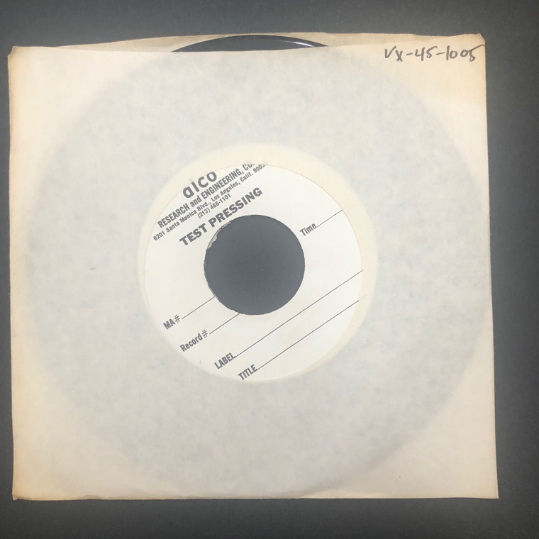 PLAN 9-  VOXX 1005  ORIGINAL 1981  TEST PRESSING!  -I Can't Stand This Love, Goodbye - 45 RPM