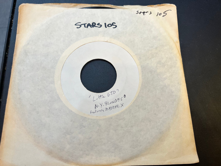 RODNEY AND THE BRUNETTES (BLONDIE!)  Little GTO/ Holocaust On Sunset Blvd.-TEST PRESSING 1978  - 45 RPM