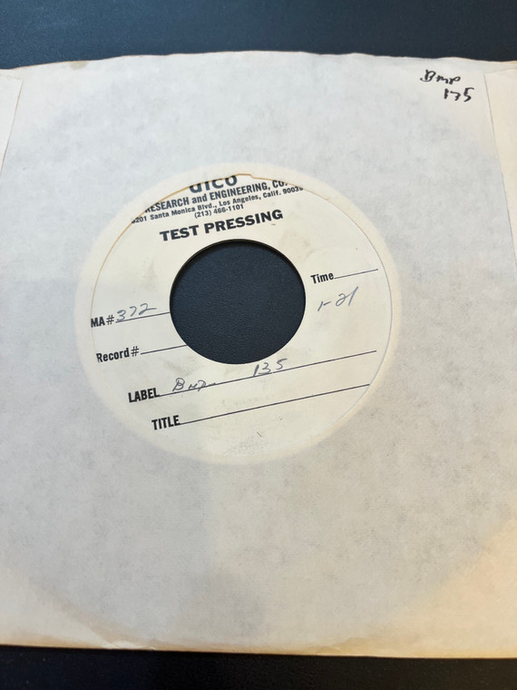 WIRTZ, MARK   -Maniac Vs Brainiac RARE PSYCH POP 1981- TEST PRESSING  BOMP 135 45 RPM
