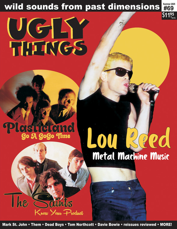 UGLY THINGS  - #69 LOU REED   -BOOKS & MAGS