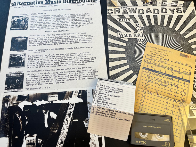 CRAWDADDYS- EXPRESS- DAT FORMAT SET! ONE OF A KIND..WITH EXTRAS!