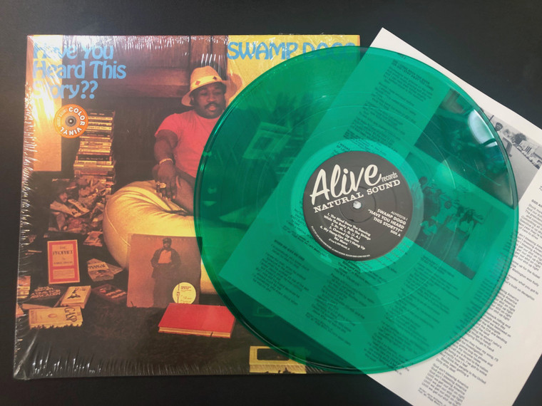 SWAMP DOGG   -HAVE YOU HEARD THIS STORY -CLEAR GREEN VINYL WITH INSERT- LTD ED OF 300  LP