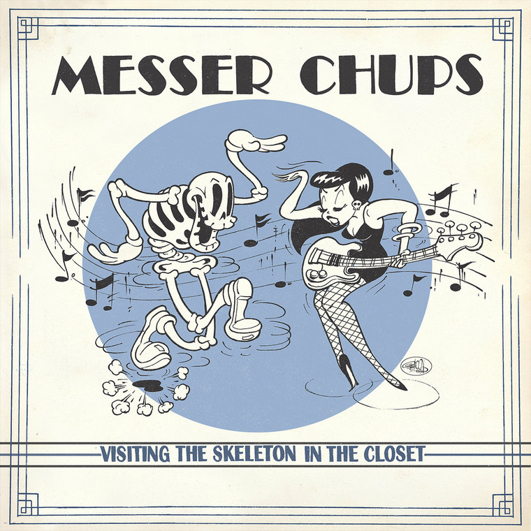 MESSER CHUPS  - VISITING THE SKELETON IN THE CLOSET -  LP