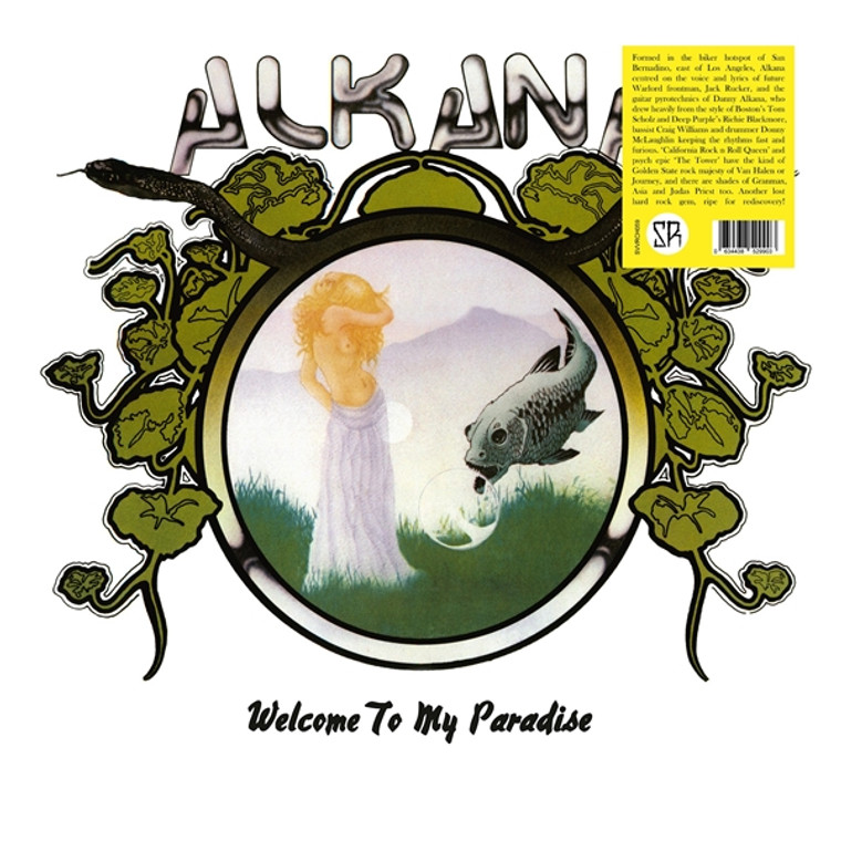 ALKANA   -WELCOME TO MY PARADISE ( 1978, long lost hard rock gem)  LP
