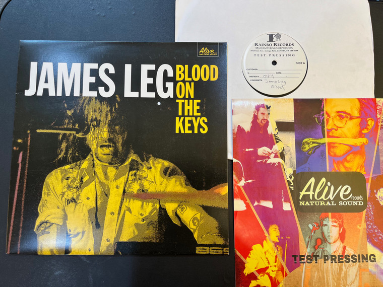JAMES LEG -Blood on the Keys  TEST PRESSING SET ! 
