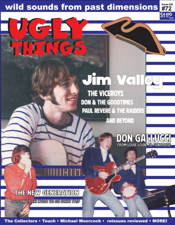 UGLY THINGS  - #72-JIM VALLEY -  BOOKS & MAGS
