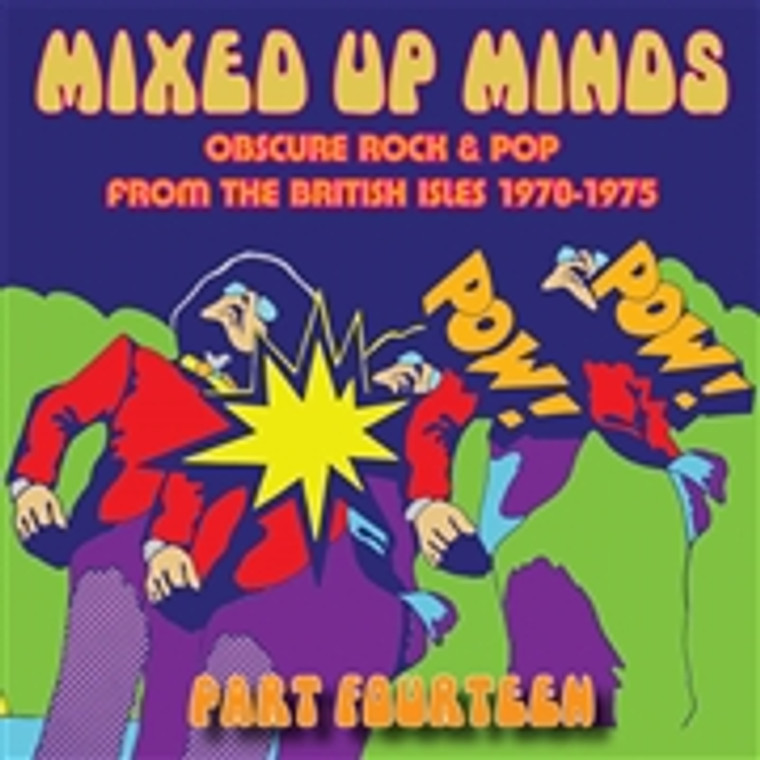 MIXED UP MINDS #14- obscure 60s and 70s pop with 16 page booklet  COMP CD