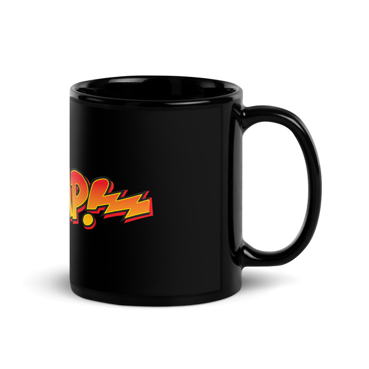 BOMP - Classic Color Logo Black Mug - FREE SHIPPING!