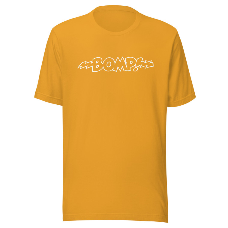 Bomp - Classic Logo T-SHIRT (YELLOW)  FREE SHIPPING!