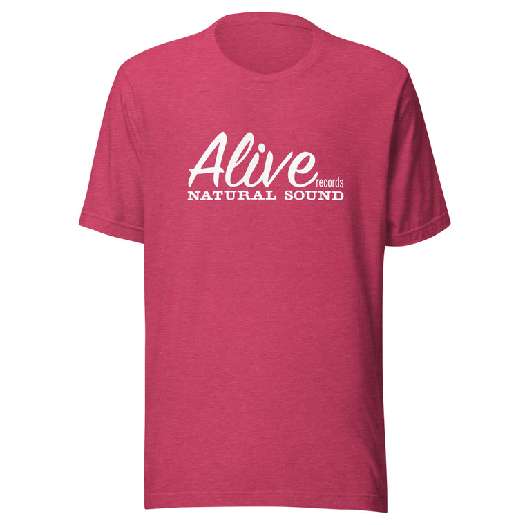 ALIVE - VINTAGE STYLE T-SHIRT (HEATHER RASPBERRY) FREE SHIPPING!
