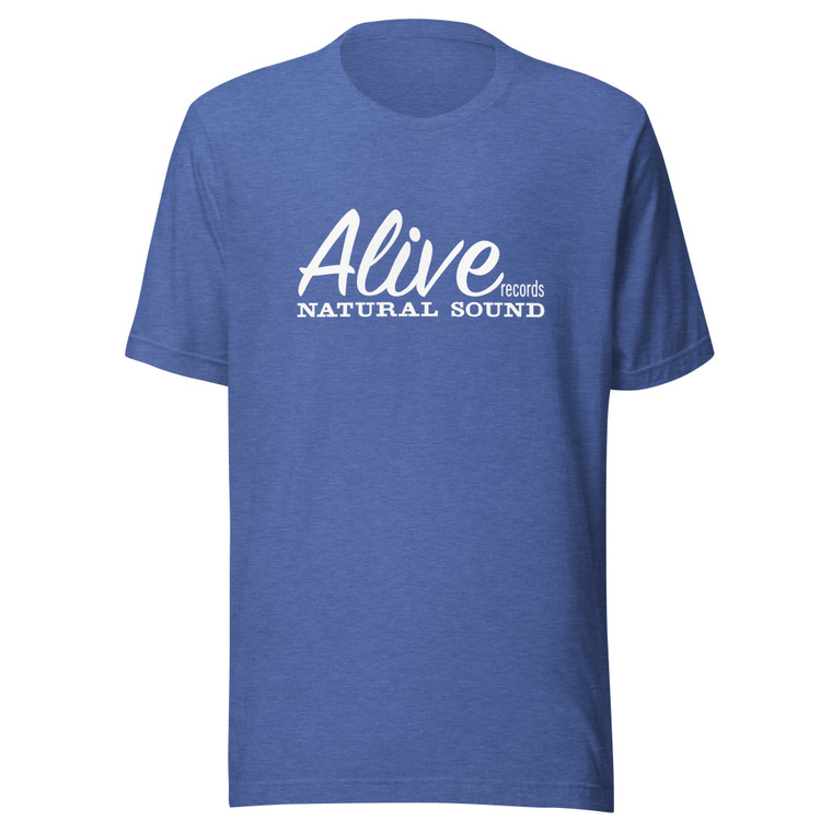 ALIVE - VINTAGE STYLE T-SHIRT (HEATHER ROYAL) FREE SHIPPING!