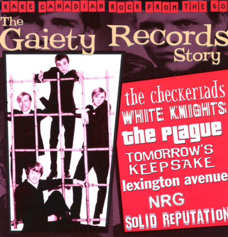 GAIETY RECORDS STORY  - VOL. 1(PEBBLES STYLE Rare Canadian 60s psych punk singles ) VA -  COMP CD