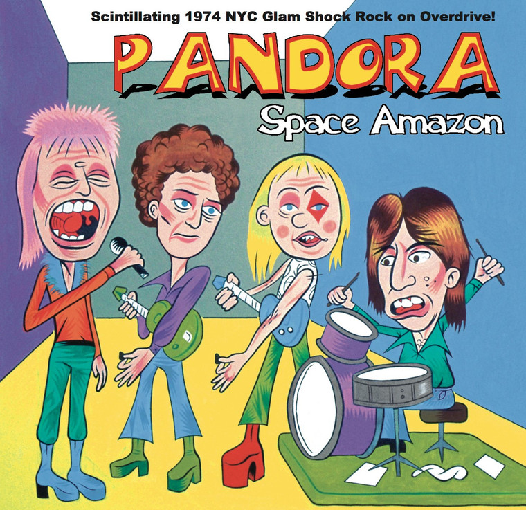 PANDORA   -Space Amazon (1970s glam proto punk) -  CD