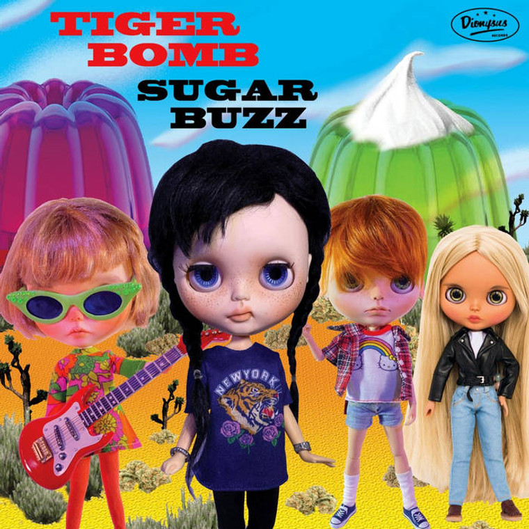 TIGER BOMB- SUGAR BUZZ    (all female garage-pop)  LP