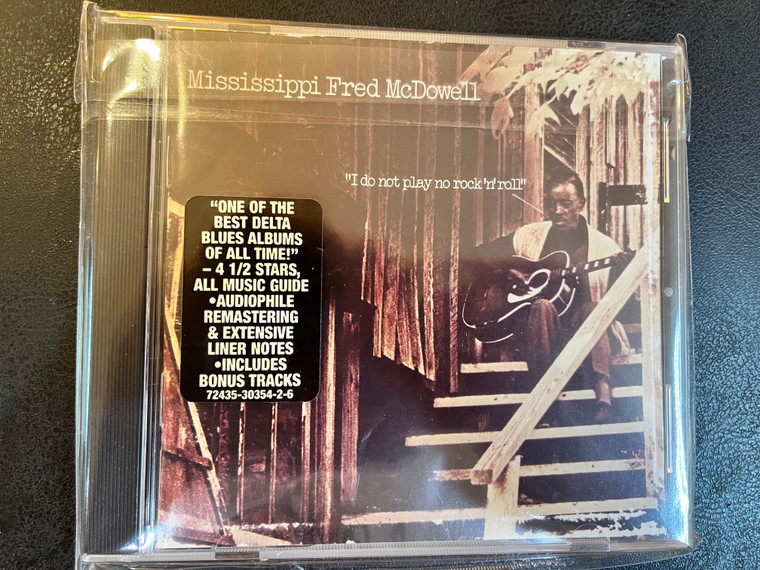 Mississippi Fred McDowell – I Do Not Play No Rock 'N' Roll- CD