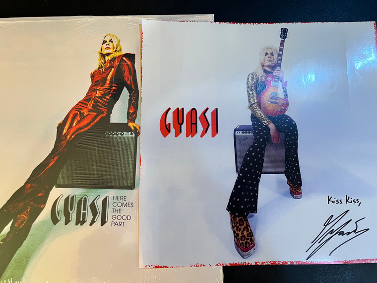 GYASI- AUTOGRAPHED SET- "HERE COMES THE GOOD PART! "w. POSTER & EXCLUSIVE AUTOGRAPHED SET COVER!