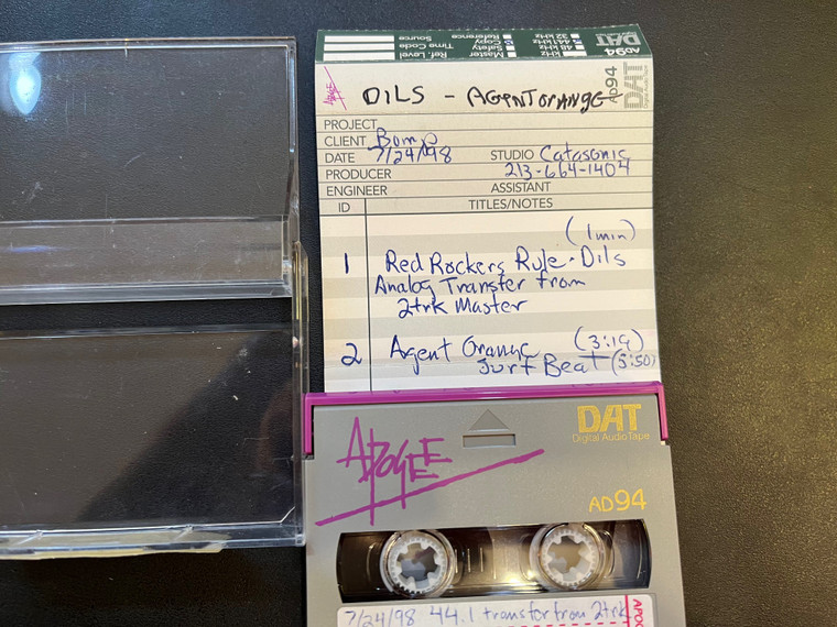 DILS/ AGENT ORANGE -DAT FORMAT! ONE OF A KIND..