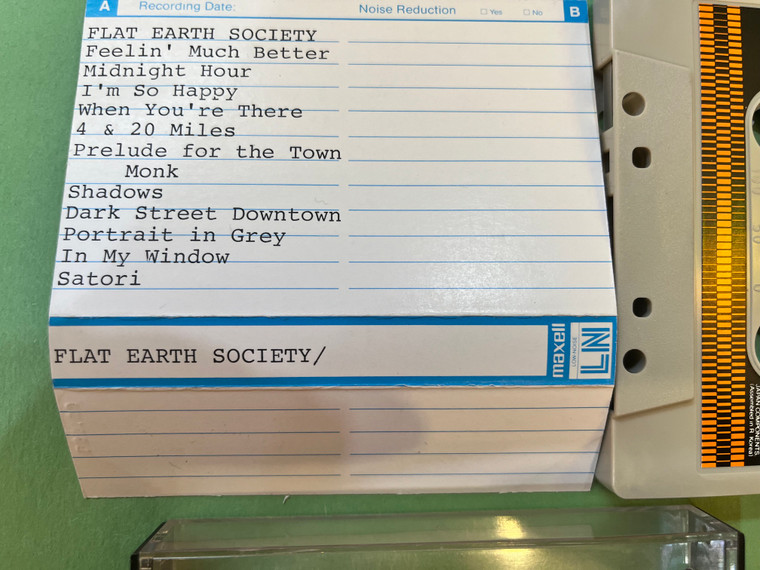 FLAT EARTH SOCIETY- FROM THE COLLECTION OF GREG SHAW- CASSETTE 