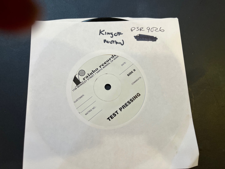 KINGS OF NUTHIN -TEST PRESSING -DSR 9026 - 2004 RELEASE -45 RPM