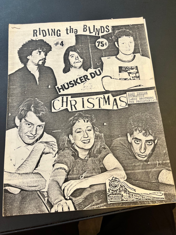 RIDING THE BLINDS -HUSKER DU- 1983 ZINE FROM OUR ARCHIVES -Books/Mags