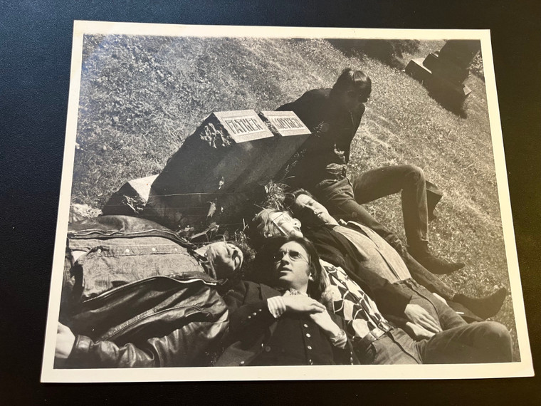 DWARVES- VINTAGE PHOTO FROM OUR ARCHIVES, 1986 HORROR STORIES PHOTO SESSION 