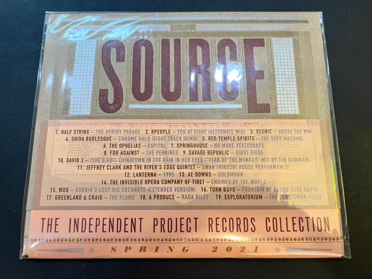 SOURCE The Independent Project Records Collection -CD 