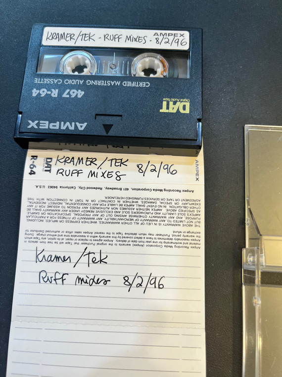 DENIS TEK/ WAYNE KRAMER - ROUGH MIXES 8/2/96-DAT FORMAT! ONE OF A KIND..