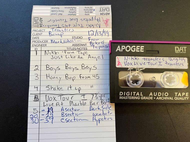 NIKKI CORVETTE- TRANSFERS 12/13/99 DAT FORMAT! ONE OF A KIND..